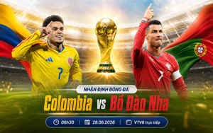 Nhận định Colombia vs Bồ Đào Nha (6h30, 28/6) World Cup 2026 bảng K: Chờ Ronaldo ghi bàn