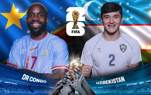 TRỰC TIẾP bóng đá CHDC Congo vs Uzbekistan 6h30 hôm nay, bảng K World Cup 2026