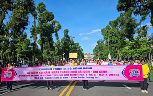 5000 người đi bộ đồng hành, lan tỏa tinh thần 'Hành trình di sản - Tiến bước tương lai'