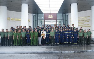 Đội cứu nạn, cứu hộ của Bộ Công an xuất quân lên đường làm nhiệm vụ tại Venezuela