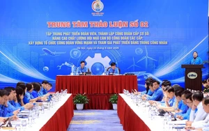 Phiên thứ hai Đại hội Công đoàn Việt Nam lần thứ XIV