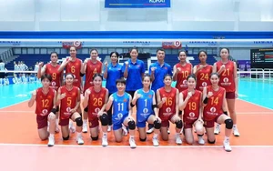 Lịch thi đấu bóng chuyền U18 nữ châu Á hôm nay 1/7: U18 Việt Nam ra quân
