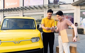 Chủ kinh doanh mê VinFast EC Van: Gọn như xe phố, chở hàng như "lực sĩ"