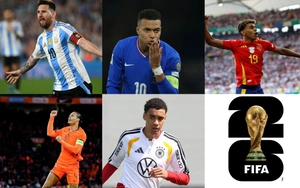 Tiếng nói từ lịch sử: 1 trong 5 đội tuyển này có khả năng vô địch World Cup 2026 cao nhất