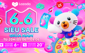 Lazada khởi động Siêu Sale 6.6, mở rộng ưu đãi hàng chính hãng và hàng quốc tế
