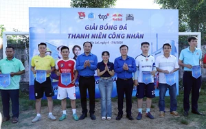 Khai mạc Giải bóng đá nam Thanh niên công nhân năm 2026 tại tỉnh Gia Lai