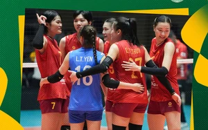 ĐT bóng chuyền nữ Việt Nam thắng trận đầu tiên ở AVC Cup 2026