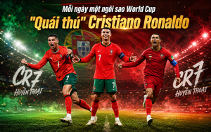 Mỗi ngày một ngôi sao World Cup: "Quái thú" Cristiano Ronaldo