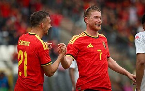 De Bruyne ghi bàn, ĐT Bỉ thắng 5-0 ở trận giao hữu cuối cùng trước World Cup 2026