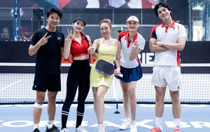Dàn sao Việt hào hứng cùng tranh tài ở giải đấu pickeball
