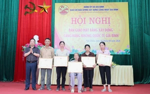 Bàn giao mặt bằng xây dựng Cảng hàng không quốc tế Gia Bình