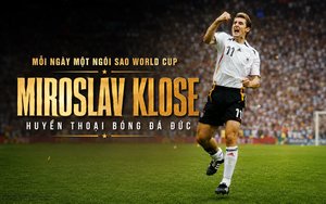 Mỗi ngày một ngôi sao World Cup: Miroslav Klose