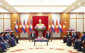 Tổng Bí thư, Chủ tịch nước Tô Lâm tiếp Thủ tướng Campuchia