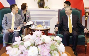 Tổng Bí thư, Chủ tịch nước Tô Lâm tiếp Thủ tướng Thái Lan