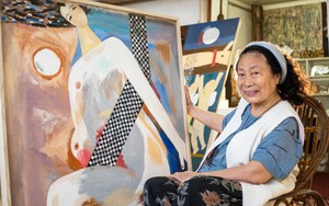 Ba họa sĩ gạo cội hội ngộ trong triển lãm ca ngợi tình yêu quê hương, đất nước