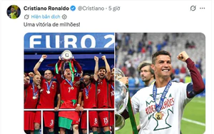 Tin nóng thể thao sáng 11/7: Ronaldo đăng ảnh vô địch EURO sau khi bị loại khỏi World Cup