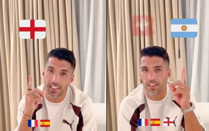 Dự đoán đúng Pháp và Tây Ban Nha, Suarez tin Anh và Argentina vào bán kết World Cup 2026
