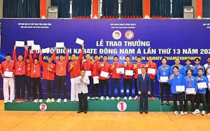 Karate Việt Nam khẳng định vị thế số 1 Đông Nam Á với 29 HCV