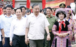 Tổng Bí thư, Chủ tịch nước Tô Lâm dự Ngày hội Toàn dân bảo vệ an ninh Tổ quốc tại Sơn La
