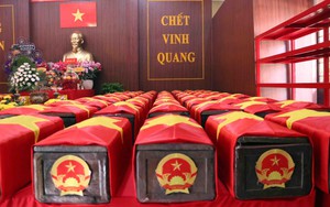 Đã quy tập được 100 hài cốt liệt sĩ tại Công viên Lê Thị Riêng