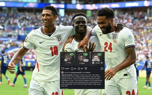 World Cup 2026: Saka có hành động bất ngờ sau khi lập hat-trick vào lưới tuyển Pháp