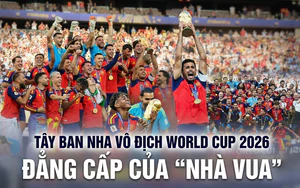 Tây Ban Nha vô địch World Cup 2026: Đẳng cấp của “Nhà vua”