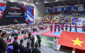 1000 VĐV tranh tài ở Giải Vô địch Taekwondo Thanh thiếu niên Quốc gia 