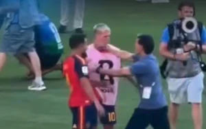 Trợ lý HLV ĐT Argentina giải thích vụ "đấm" Dani Olmo sau chung kết World Cup 2026