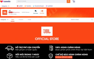 JBL tăng tốc trên thương mại điện tử, doanh số Lazada tăng hơn 50% hai năm liên tiếp
