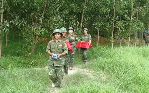 Quy tập 10 hài cốt liệt sĩ Trung đoàn 88 tại Câu Nhi