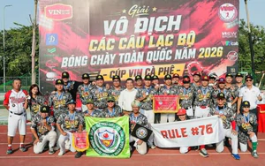 CLB bóng chày CAND giành ngôi á quân quốc gia năm 2026