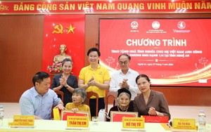 Trao nhà tình nghĩa tặng Mẹ Việt Nam Anh hùng và thương, bệnh binh tại Nghệ An