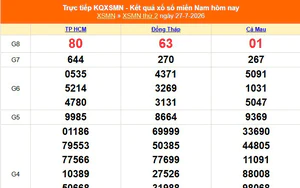 XSMN 27/7- Kết quả xổ số miền Nam hôm nay 27/7/2026 - Trực tiếp XSMN ngày 27 tháng 7