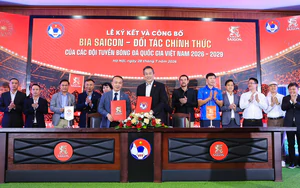 Các đội tuyển bóng đá QG Việt Nam có nhà tài trợ giai đoạn 2026-2029