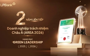 LPBank hai năm liên tiếp được vinh danh Green Leadership và Top 10 Ngân hàng ESG Việt Nam Xanh