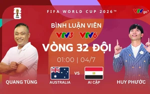 Lịch thi đấu World Cup 2026 hôm nay 3/7