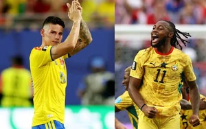 VTV5 VTV6 trực tiếp bóng đá World Cup 2026 hôm nay ngày 4/7/2026: Colombia vs Ghana