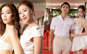 Dàn Hoa - Á hậu đồng điệu tông trắng dự show VUNGOC&SON