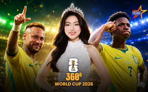 VIDEO Talkshow 360 độ World Cup 2026: Hoa hậu thể thao Đoàn Thu Thủy nói điều đặc biệt về Brazil, Neymar và Vinicius