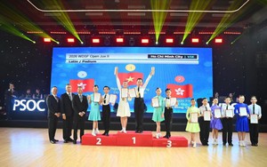 Hai VĐV Việt Nam giành 7 HCV tại DanceSport Festival 2026