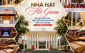 Nhà hát Hồ Gươm: Ba năm kiến tạo một điểm hẹn văn hóa mới của Thủ đô