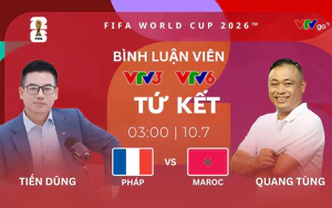 Lịch thi đấu World Cup 2026 hôm nay 10/7
