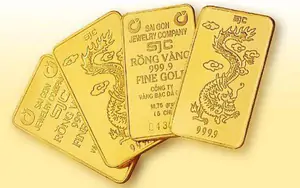 Giá vàng SJC giảm 7 triệu đồng/lượng trong tháng 7