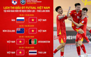 VTV5 VTV6 trực tiếp bóng đá hôm nay ngày 2/8/2026