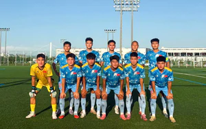 U20 Việt Nam thắng đậm trong trận đấu tập thứ hai tại Nhật Bản