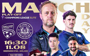 Link xem trực tiếp bóng đá Adelaide United vs CAHN FC 16h30 hôm nay, AFC Champions League