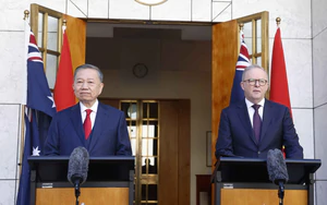 Tổng Bí thư, Chủ tịch nước Tô Lâm và Thủ tướng Australia gặp gỡ báo chí