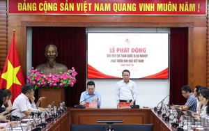 Phát động Giải Báo chí toàn quốc “Vì sự nghiệp phát triển Văn hóa Việt Nam” lần thứ tư