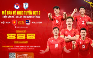 Bán vé trực tuyến đợt 2 trận bán kết Việt Nam-Malaysia