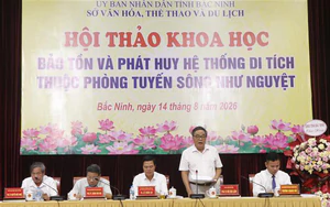 Hoàn thiện hồ sơ đề nghị xếp hạng Di tích quốc gia đặc biệt phòng tuyến sông Như Nguyệt